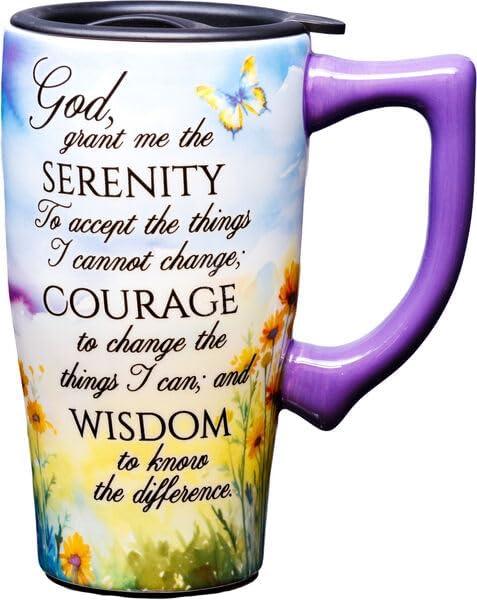 SERENITY PRAYER TRAVEL MUG