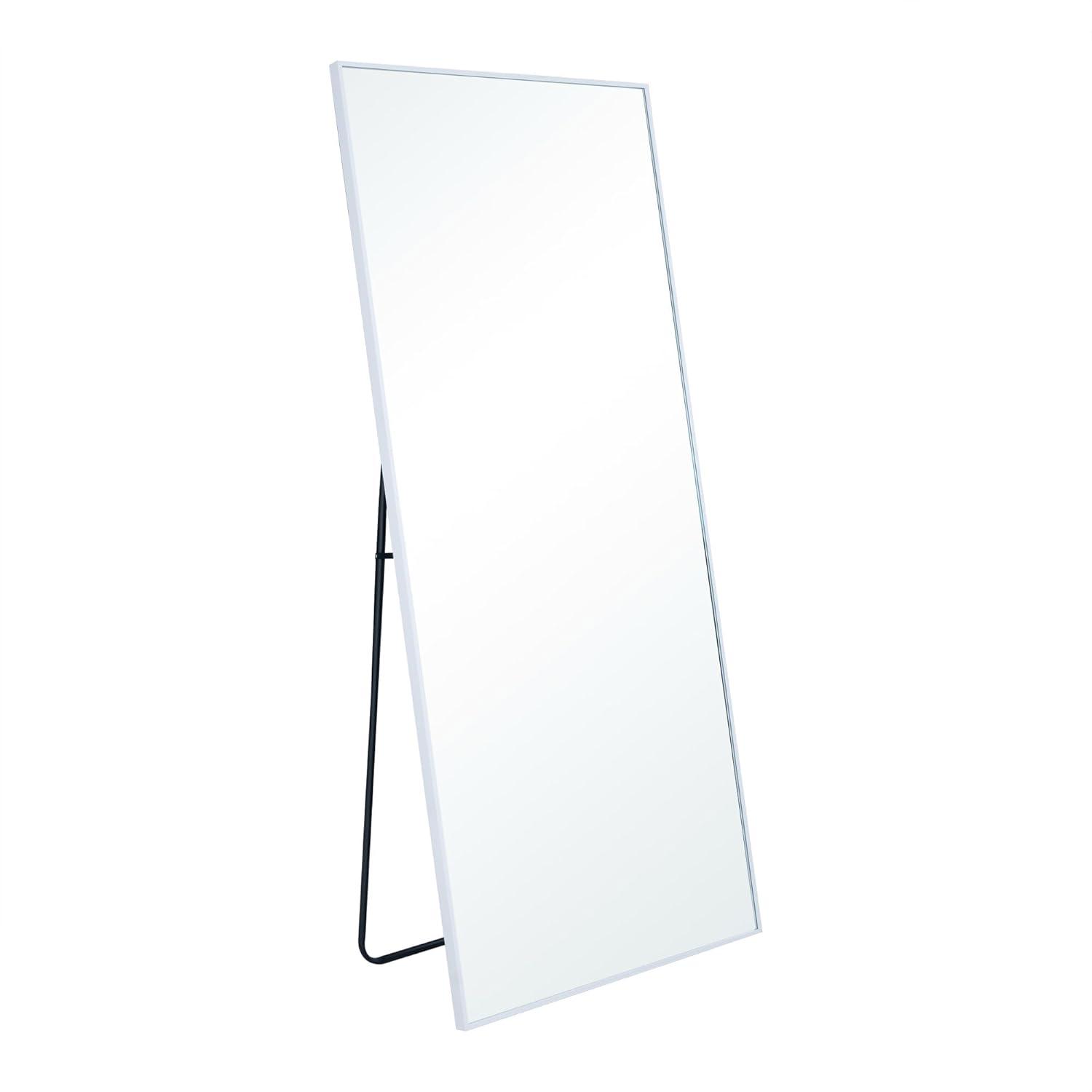Naomi Home Maisie Modern Aluminum Mirror White