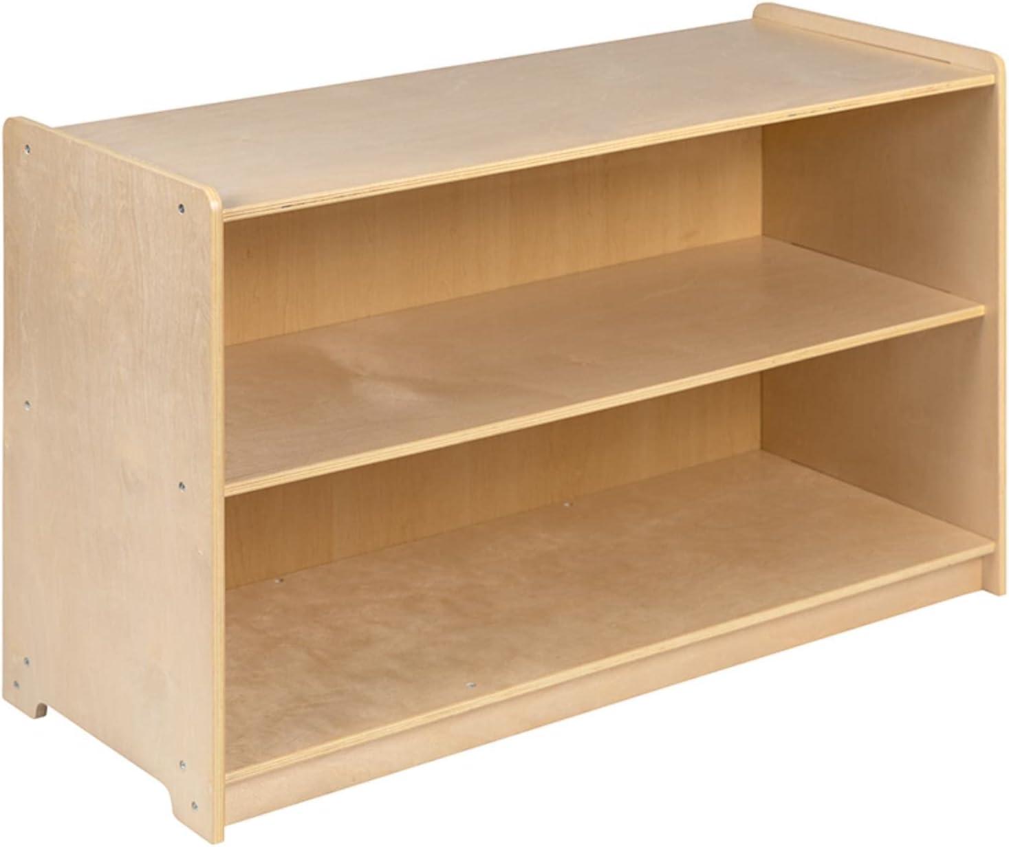 Flash Furniture Bexley Wooden School Classroom Storage Cabinet for Commercial or Home Use