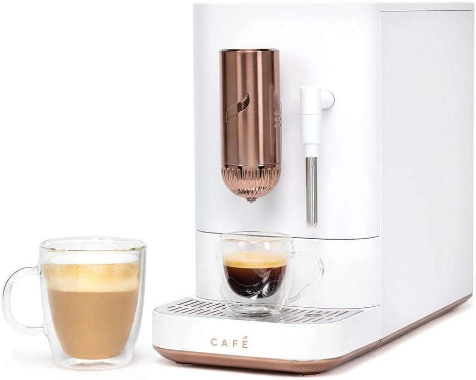 Café™ Matte White Affetto Automatic Espresso Machine