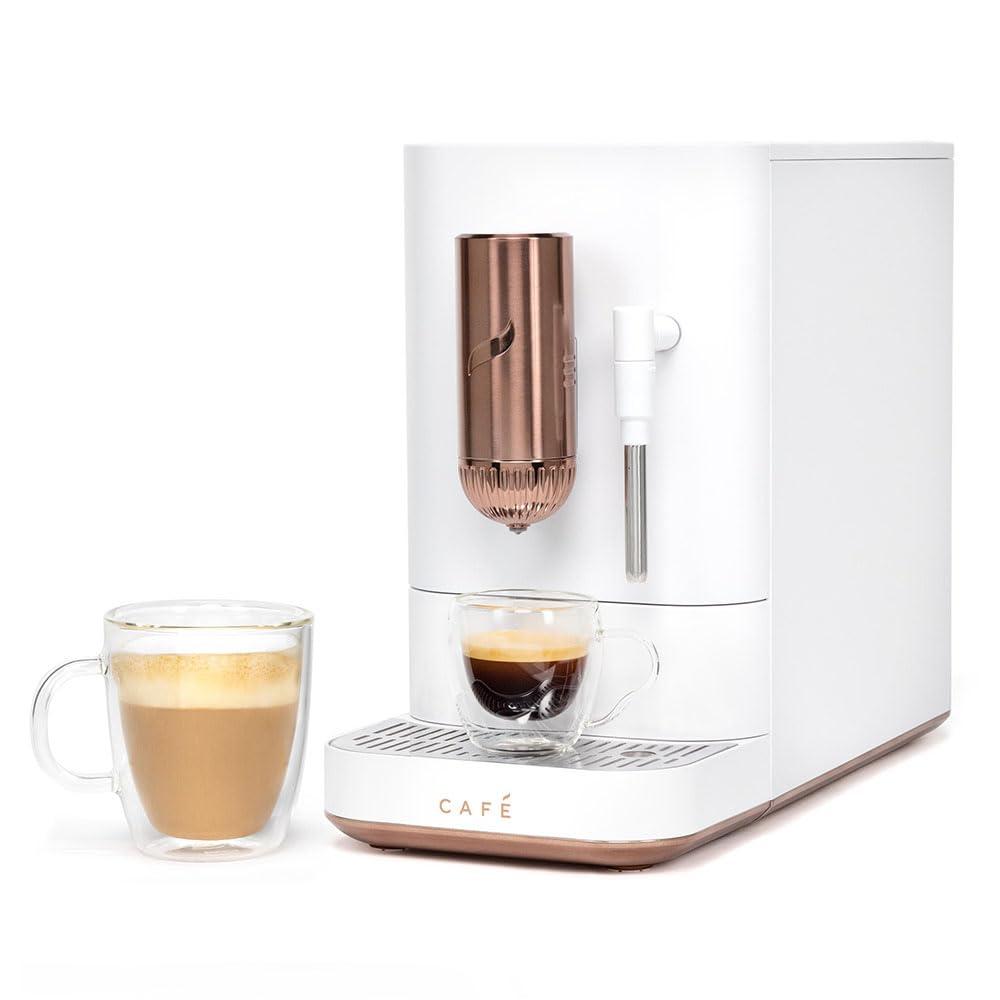 Café™ Matte White Affetto Automatic Espresso Machine