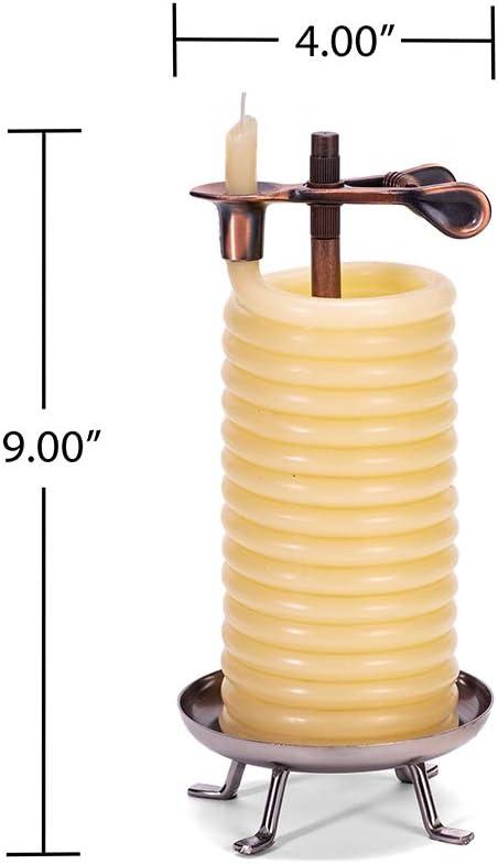 48-Hour Dripless Scented Beeswax Coil Candle