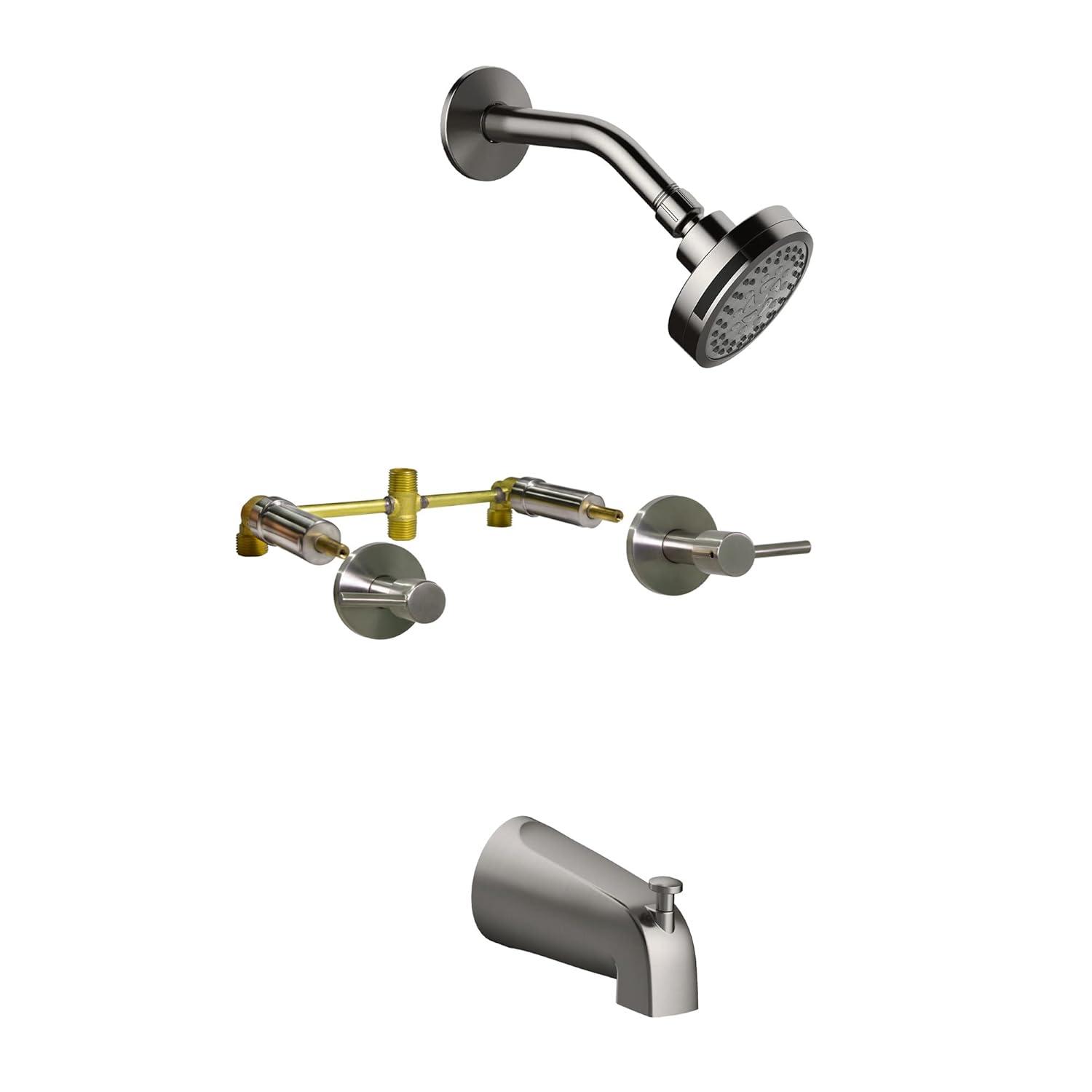 Eastport II Two-Handle Tub and Shower Faucet