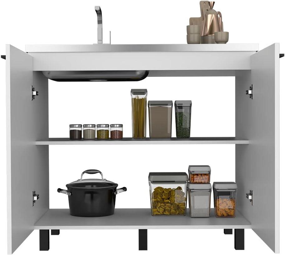 2 Utility Sink And Cabinet