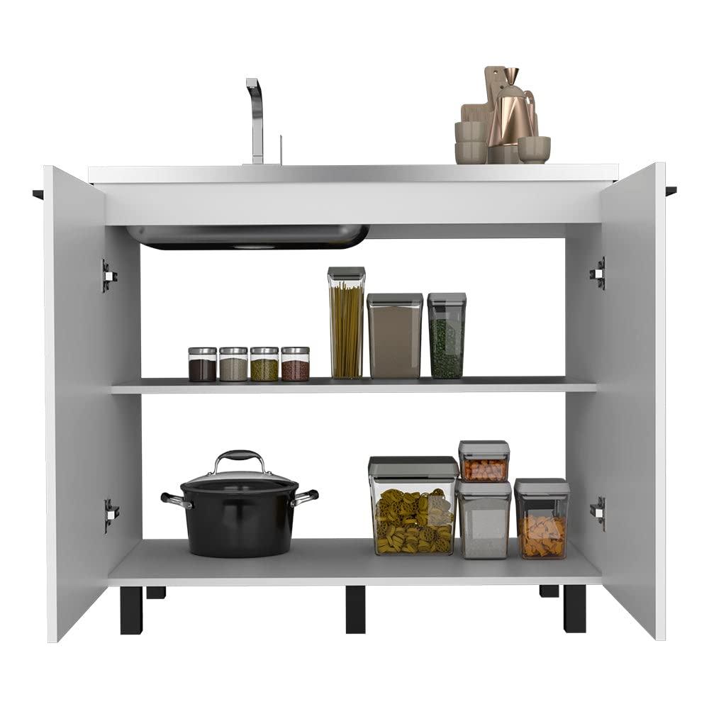 2 Utility Sink And Cabinet