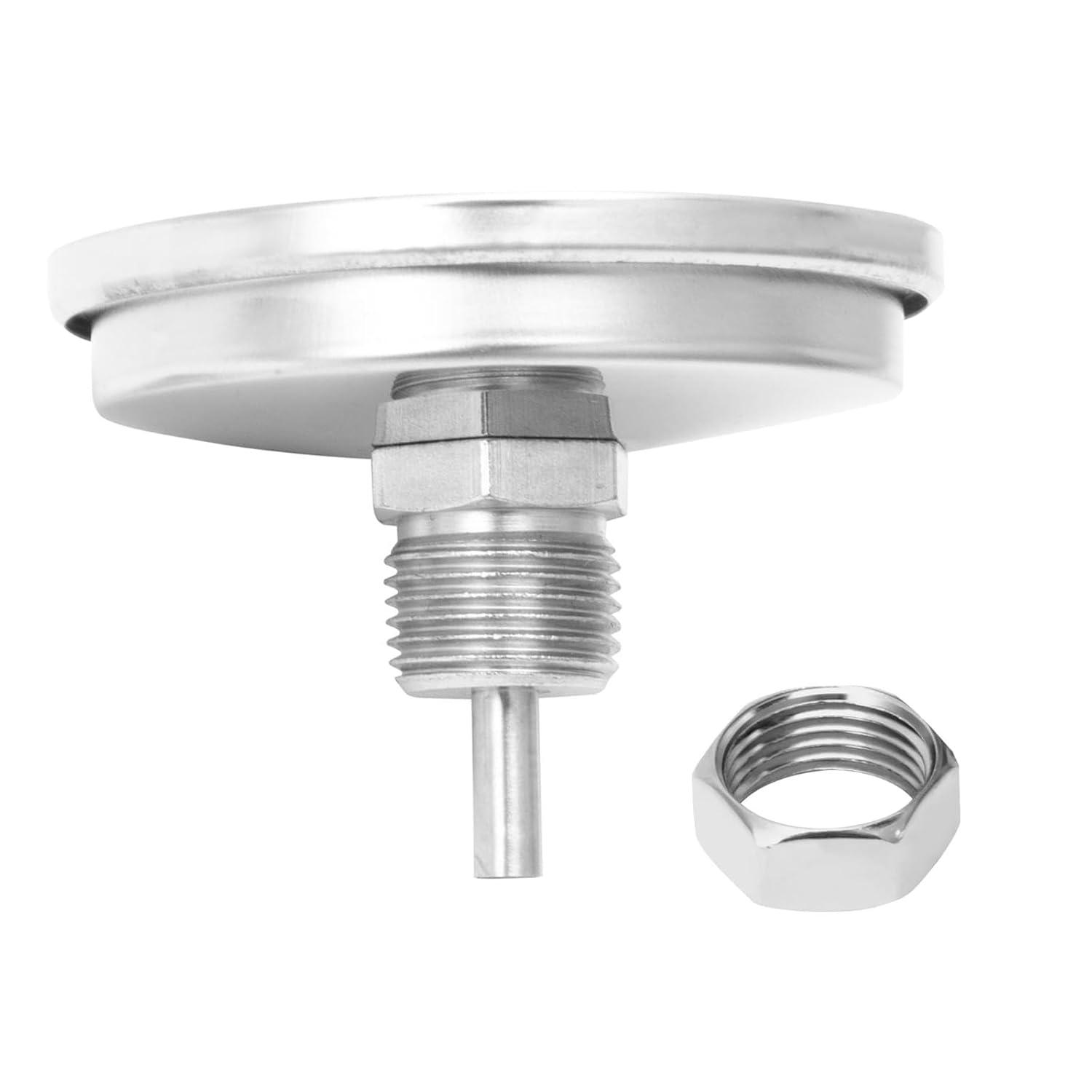 BBQ Grill Thermometer Heat Indicator Replacement Parts for Kitchenaid 720-0787D, 720-0819, 720-0745, 720-0733A, 720-0745B, 720-0826 - Compatible Barbeque Temperature Gauge Thermostat