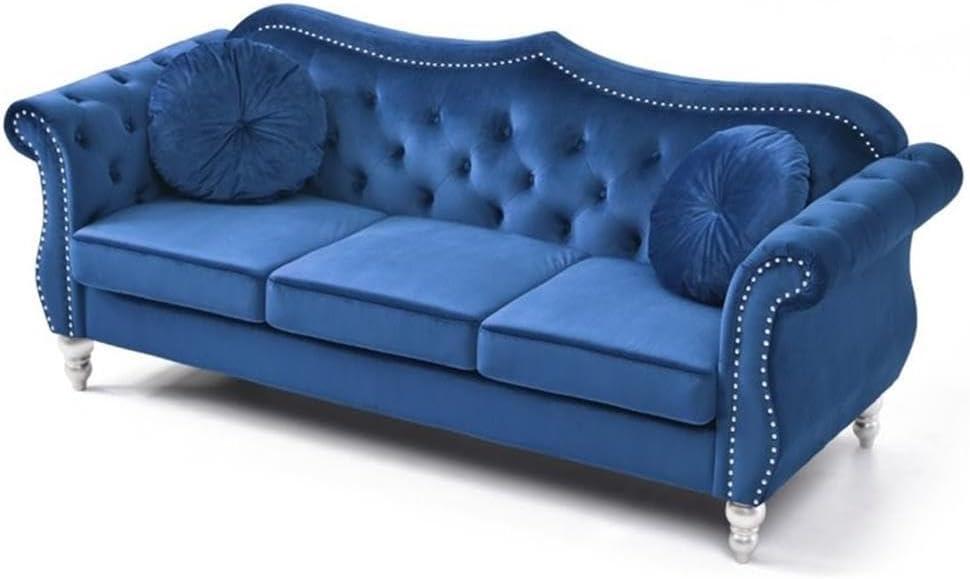 Glory Furniture 82'' Velvet Sofa