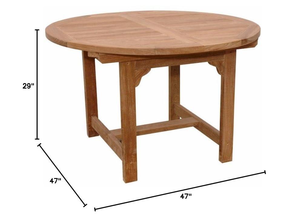 67 in. Bahama Oval Extension Table