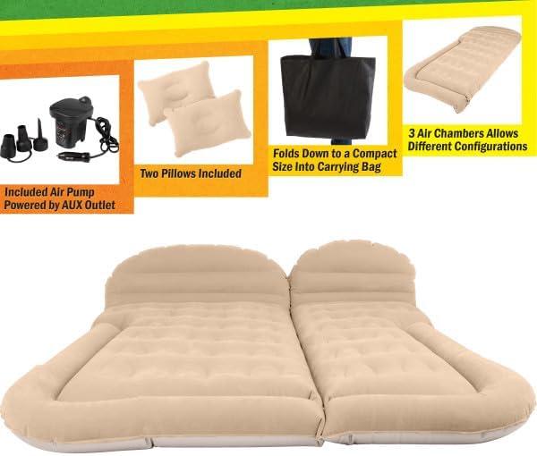 Wakeman Outdoors Camping Mattress for SUV, Beige