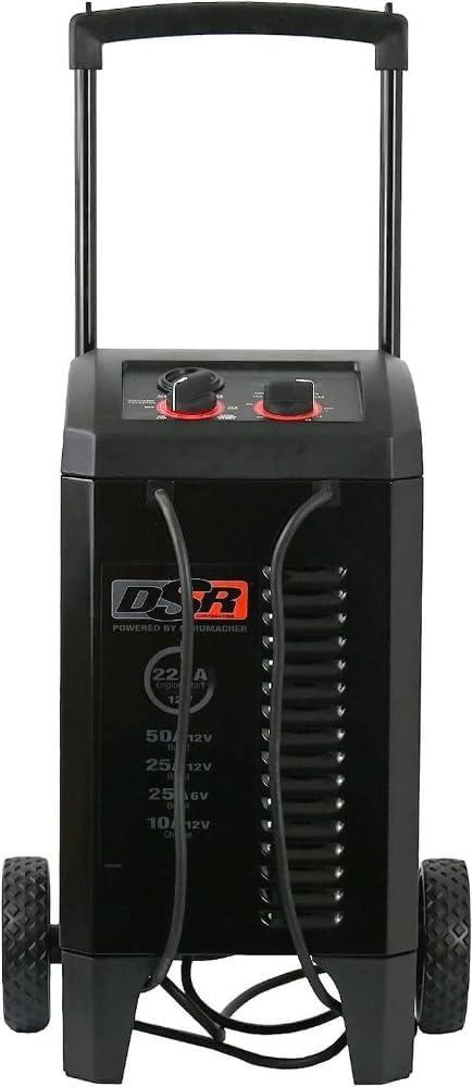 Schumacher Electric DSR139 225/50/25/10 Amps 6/12 Volts Manual Wheel Battery Charger
