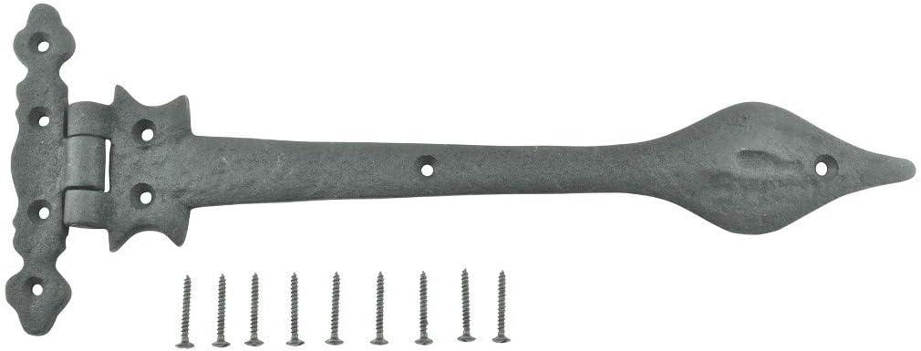 Doors Spear Tip Wrought Iron Strap Hinge