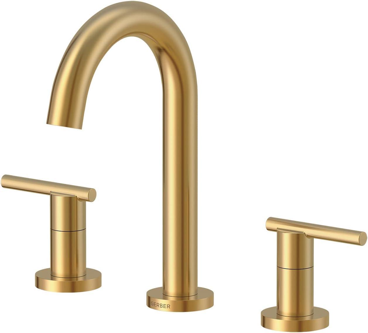 Parma Elegance Brushed Bronze Deck Mounted Faucet with Ceramic Handles