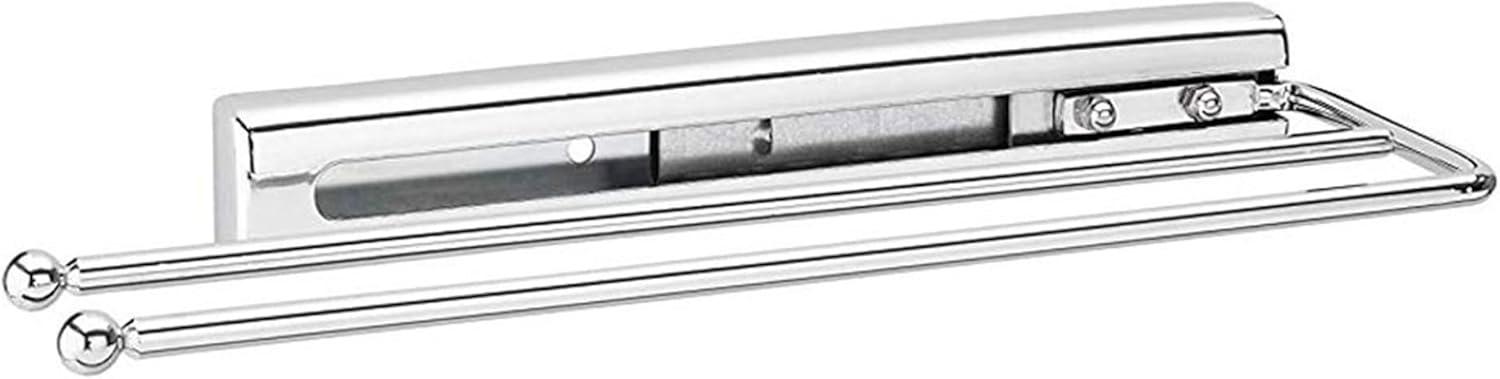 Rev-A-Shelf Pull Out Dish Towel Bar Under Kitchen Cabinet, 563-51-C (2 Pack)