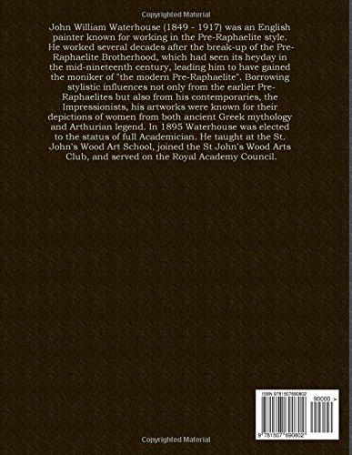 John Waterhouse: 130 Paintings in Colour Paperback Art Book