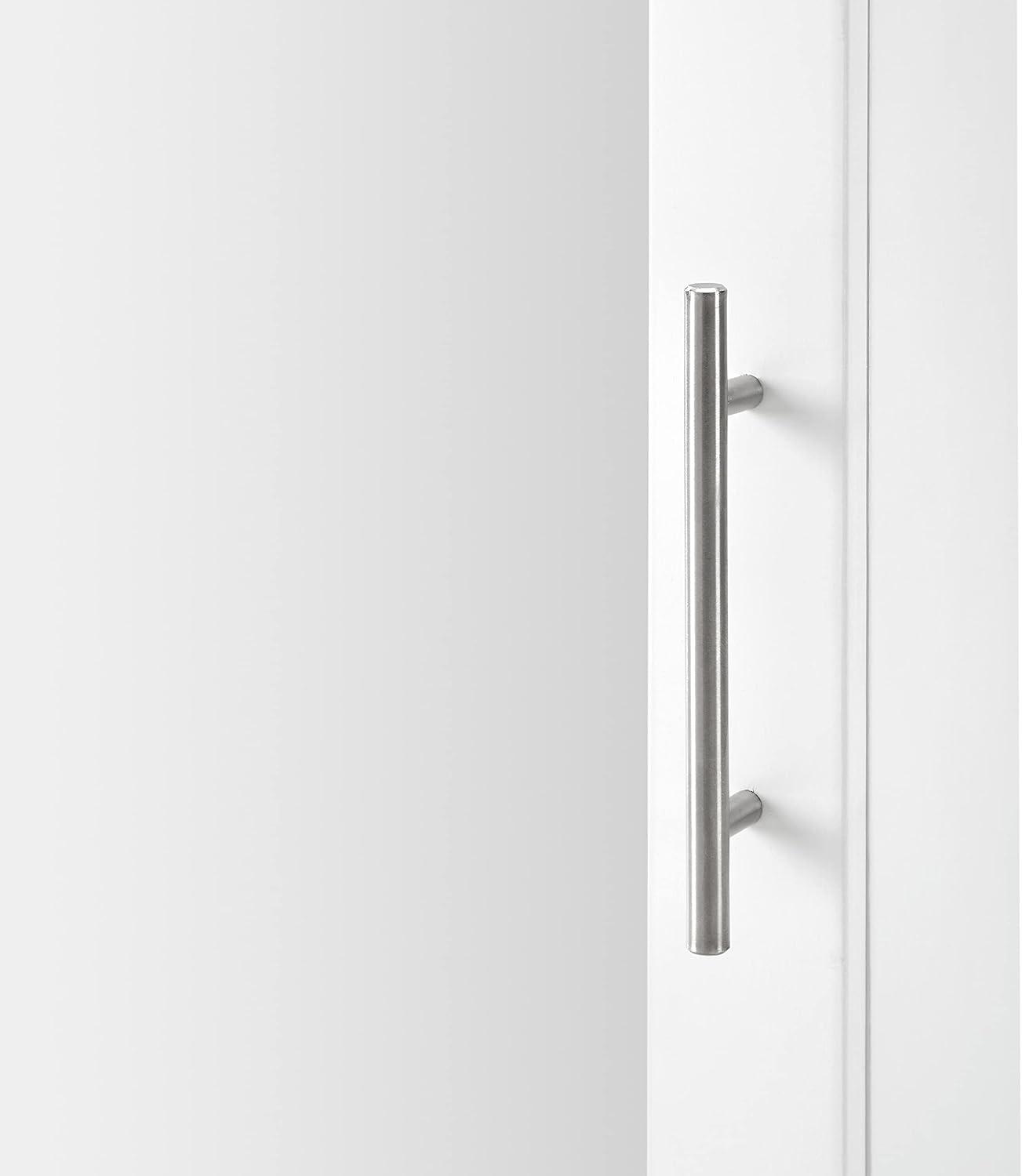 Crosley Savannah Medicine Cabinet White : Microfiber, Machine Washable, Non-Slip Backing