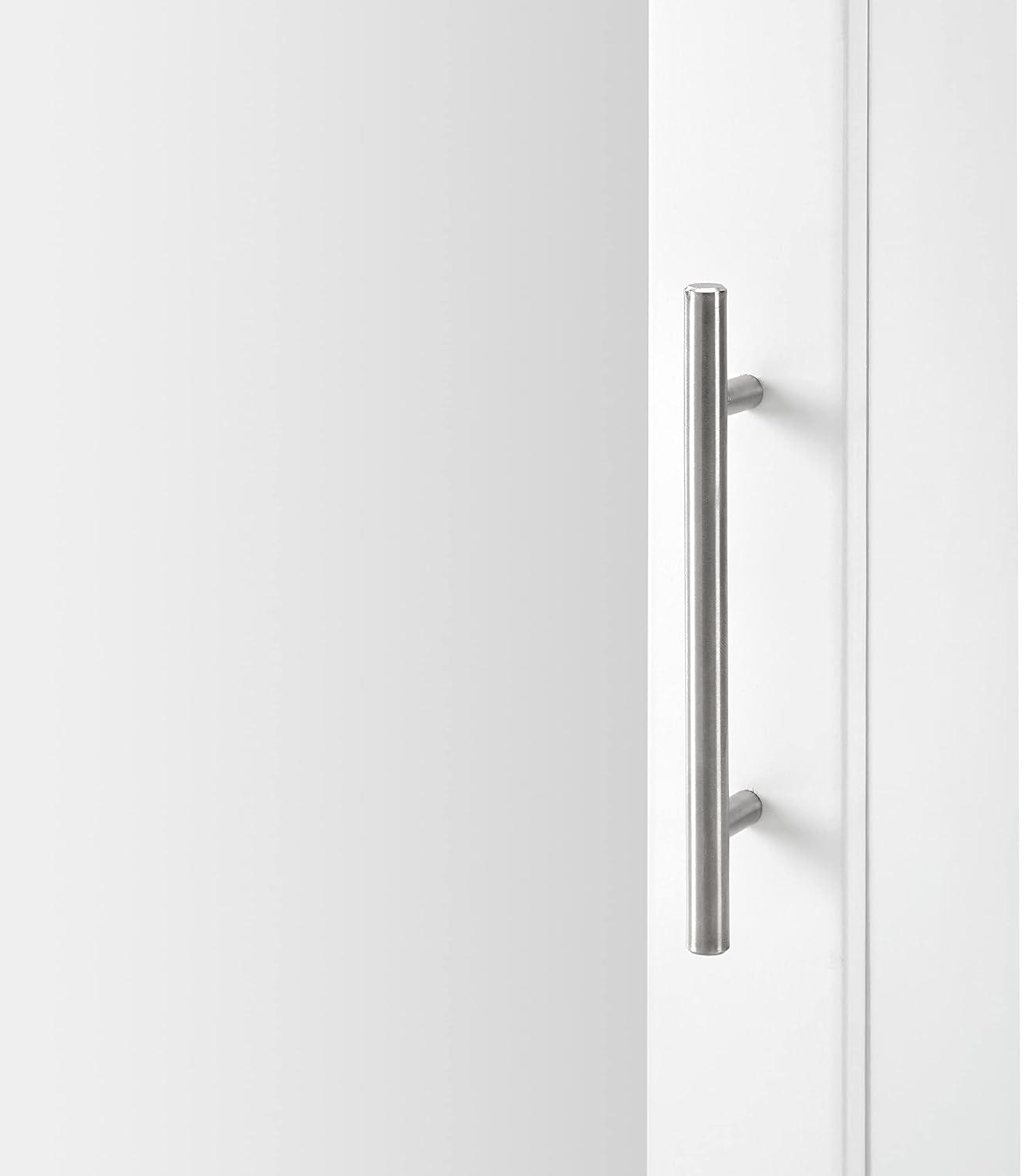 Crosley Savannah Medicine Cabinet White : Microfiber, Machine Washable, Non-Slip Backing