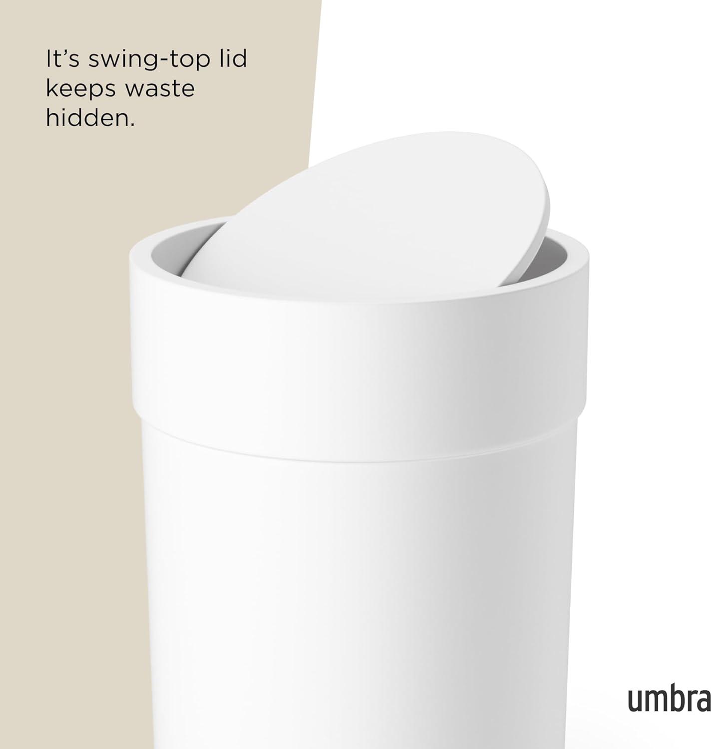 Touch Lidded Waste Can