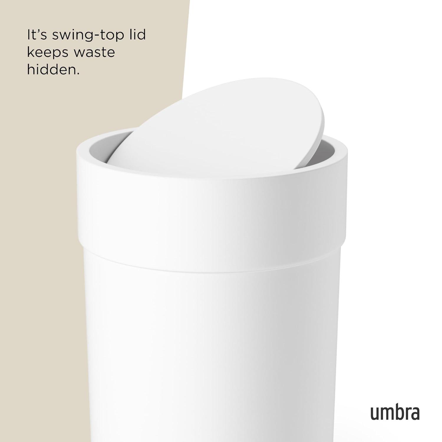 Touch Lidded Waste Can