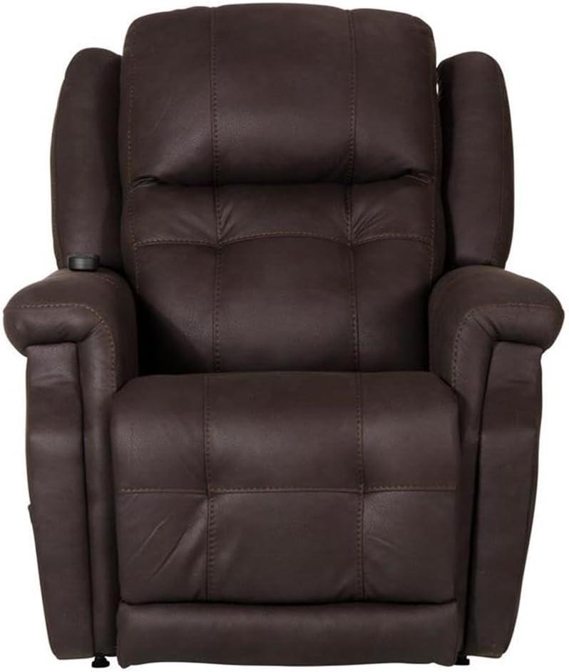Haywood Power Lift Assist Lay Flat Recliner with Adjustable Headrest and Heat & Massage