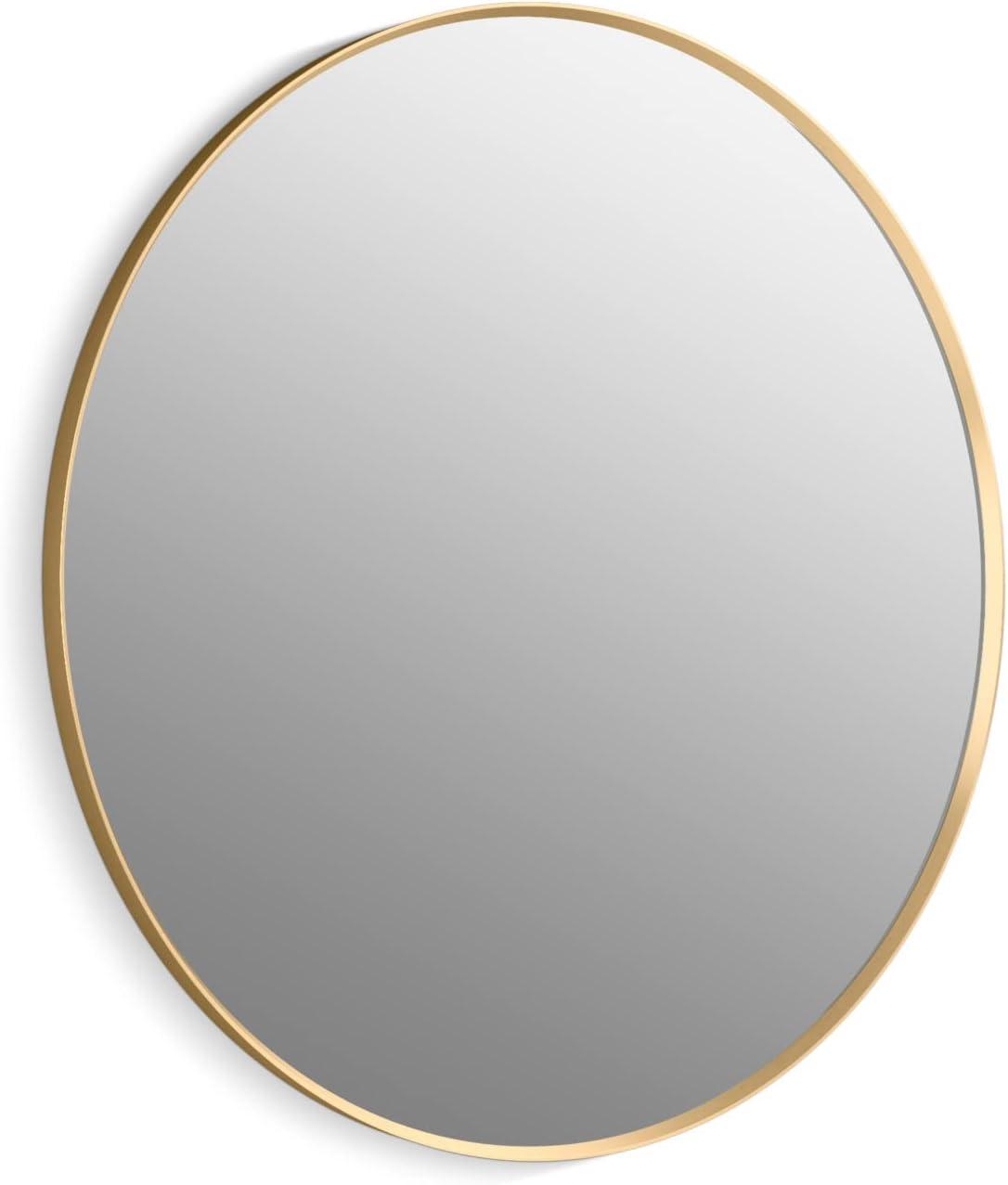 Essential Round Wall Mirror, Bathroom/Vanity Mirror with Frame