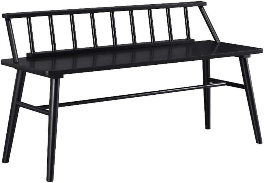 Margr 47" Low Back Wood Bench