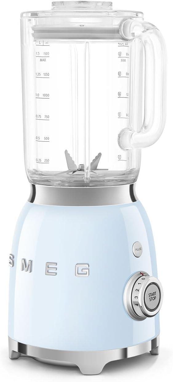 Pastel Blue Retro 6-Cup Countertop Blender with Tritan Pitcher