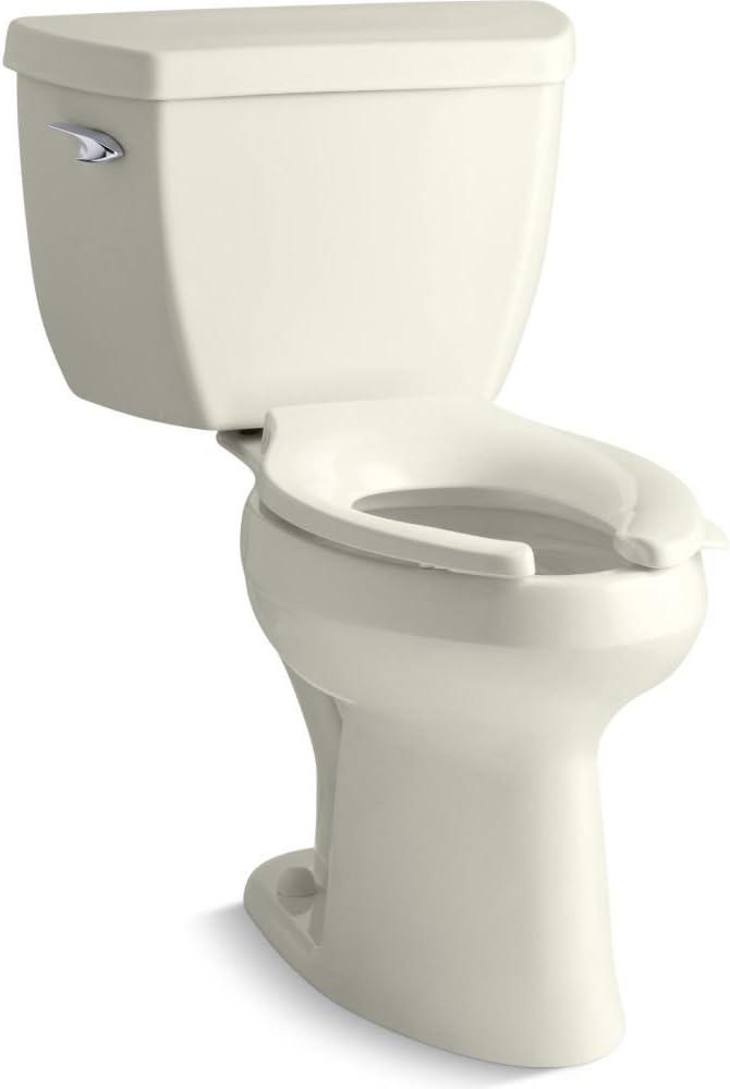 Highline Two-Piece Elongated 1.6 GPF Toilet with Pressure Lite Flush and Left-Hand Trip Lever