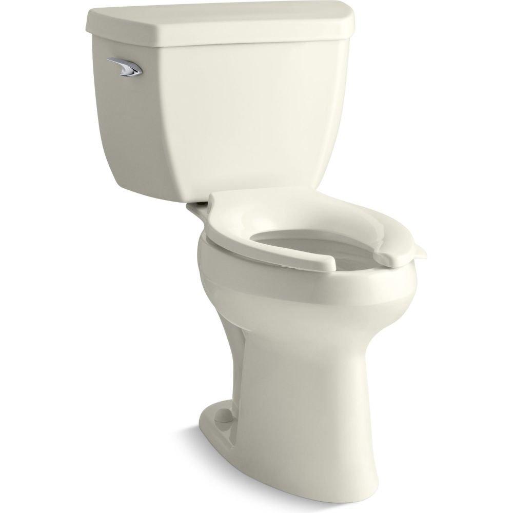 Highline Two-Piece Elongated 1.6 GPF Toilet with Pressure Lite Flush and Left-Hand Trip Lever