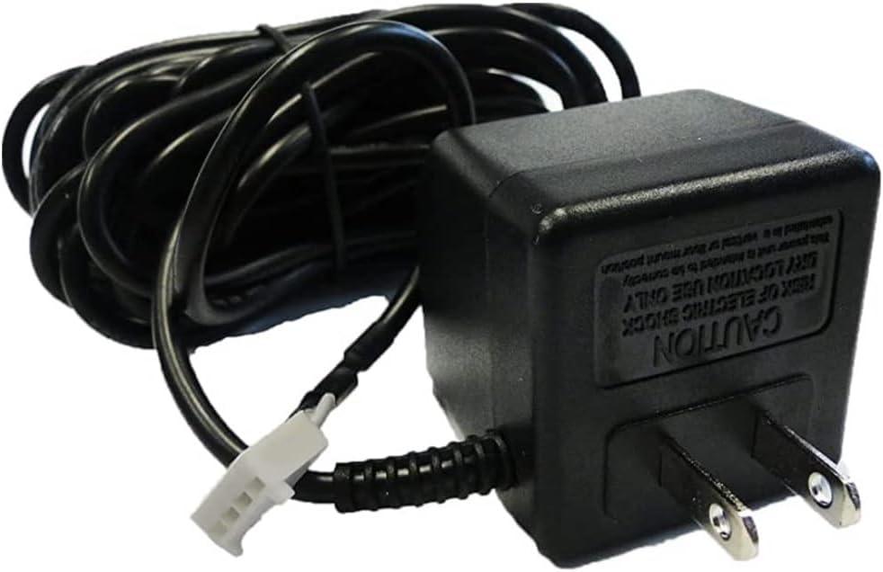 Black 15V DC Wall Mount Power Adapter