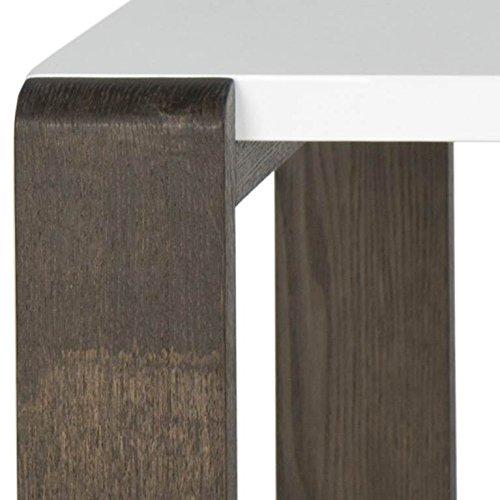 Bartholomewith Coffee Table - White/Grey - Safavieh