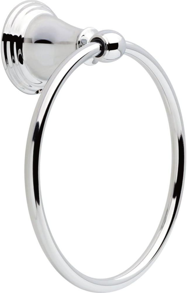 Windemere Wall Mount Round Closed Towel Ring Bath Hardware Accessory