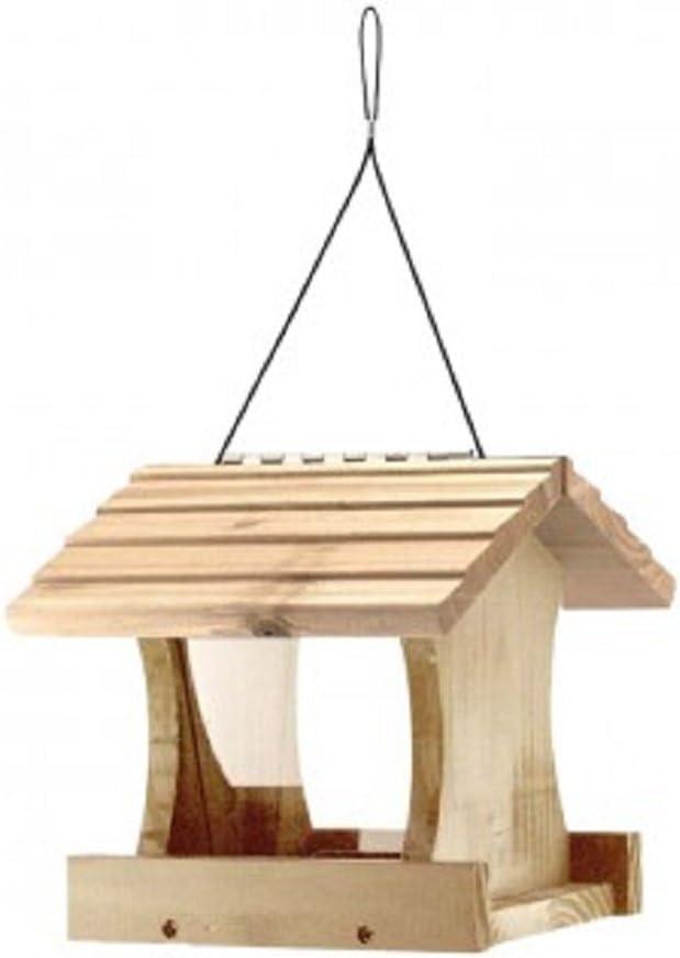 Audubon Wild Bird 2.5 lb Cedar Platform Bird Feeder 1 ports
