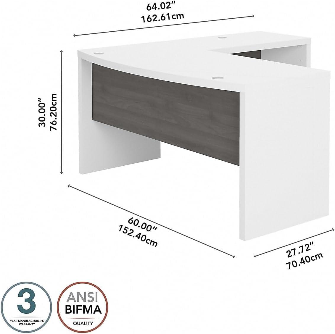 Echo L-Shaped Writing Desk