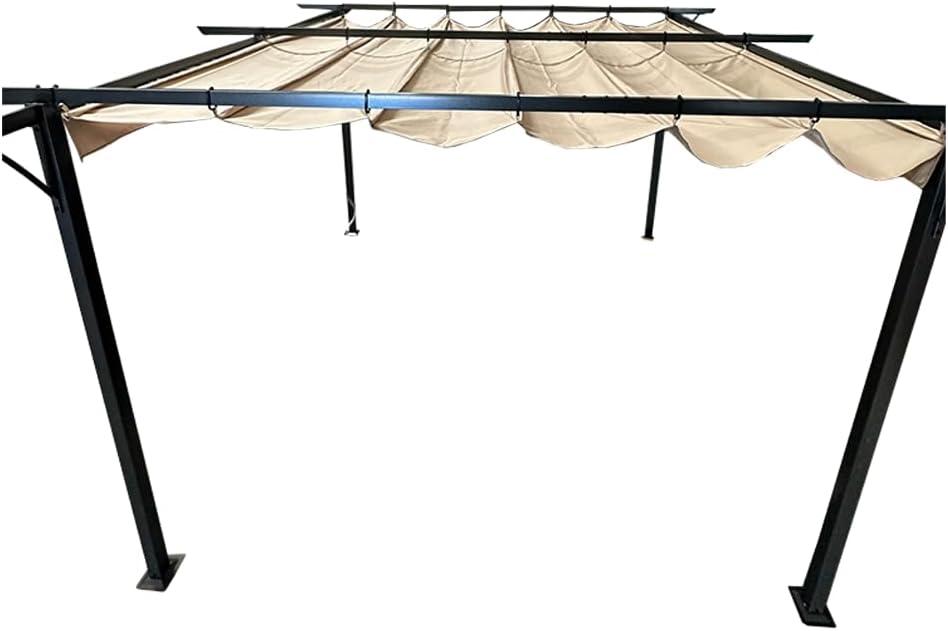 Garden Winds Replacement Canopy Top Cover Compatible with The AbcCanopy 11' x 11' Pergola - RipLock 350