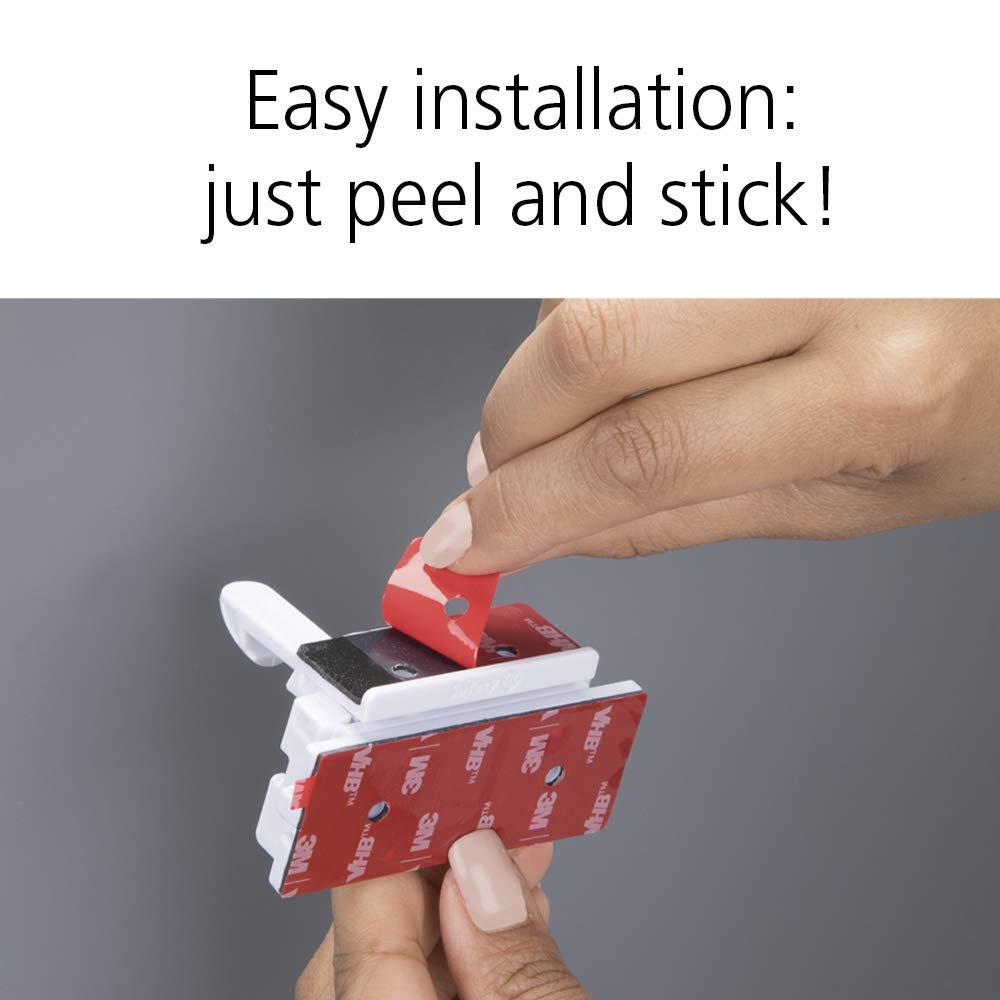 Safety 1st Adhesive Cabinet Latch For Childproofing - 8pk