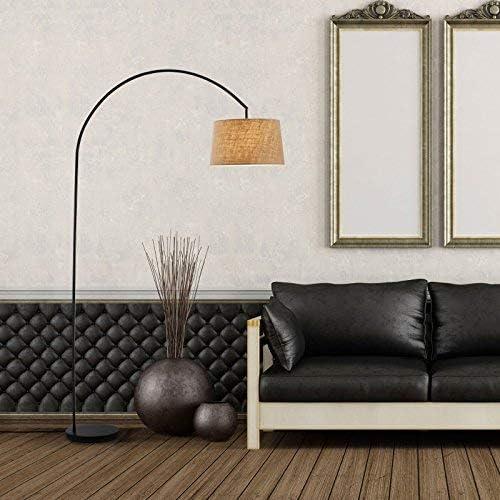 Adesso Goliath Arc Lamp, Matte Black