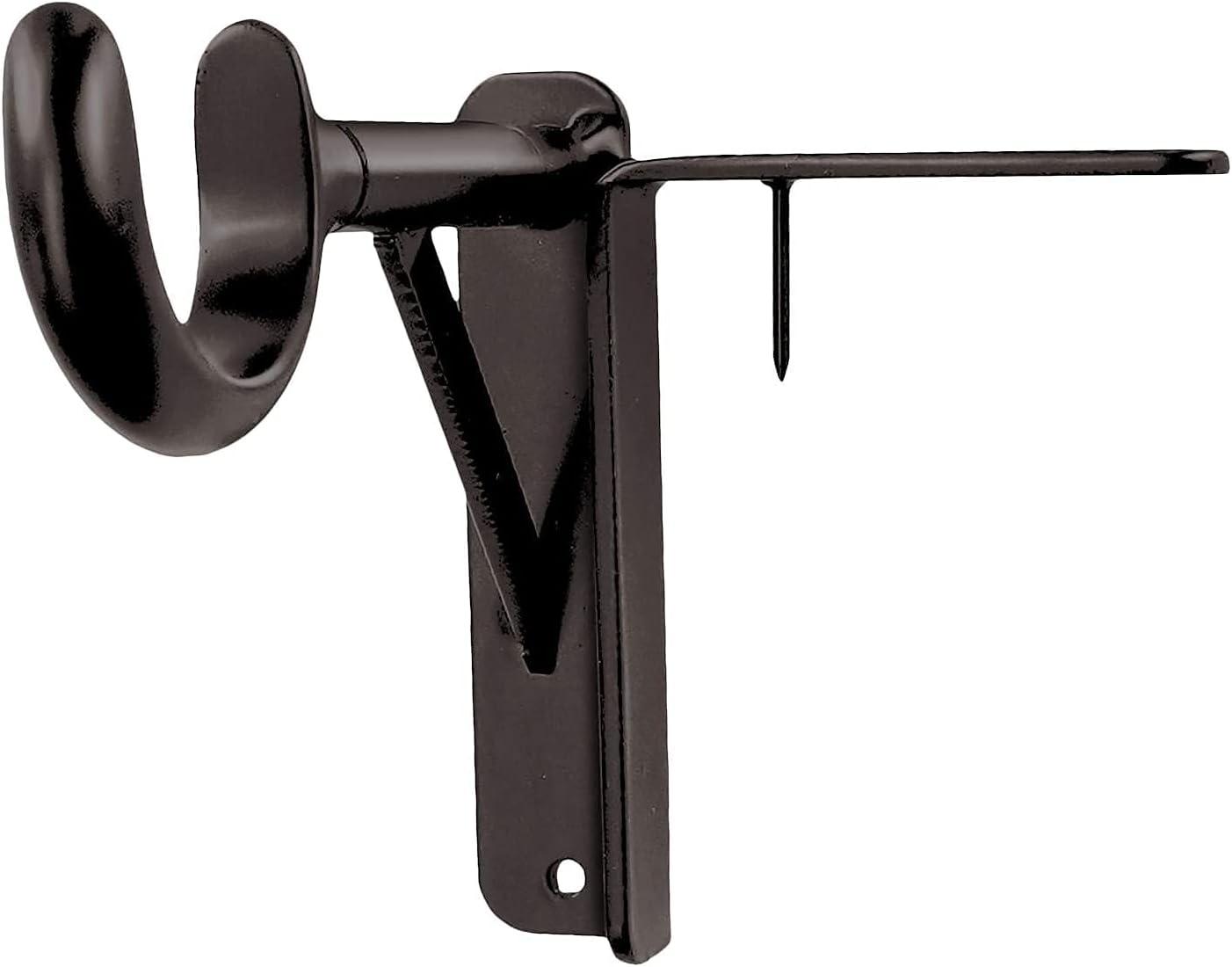 TAP BRACKET TBBRONZ-MC6 As Seen On TV Curtain Bracket, Bronze, 30 Lb