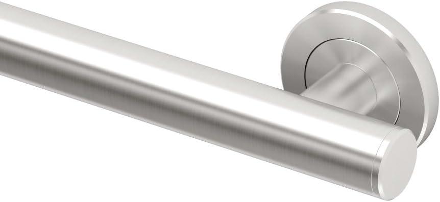 Latitude II Stainless Steel Wall Mount Grab Bar | ADA Compliant Safety Bar For Bathroom