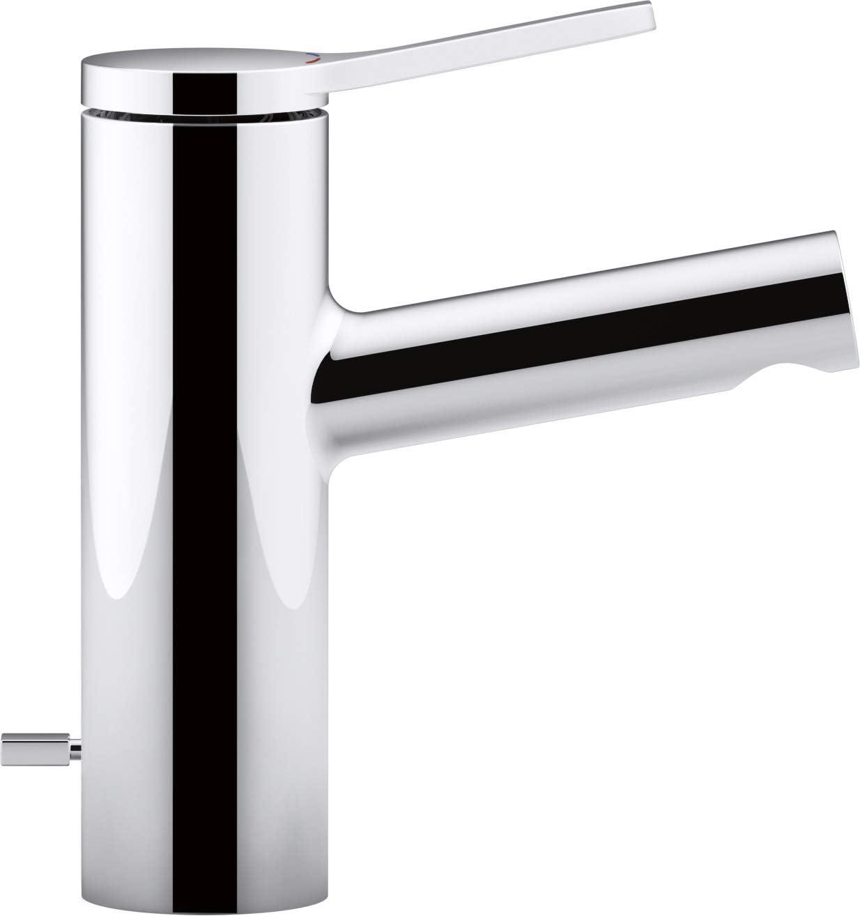 Kohler Elate Single-Handle Bathroom Faucet, One Hole Bathroom Sink Faucet, 0.5 gpm, Matte Black Bathroom Faucets