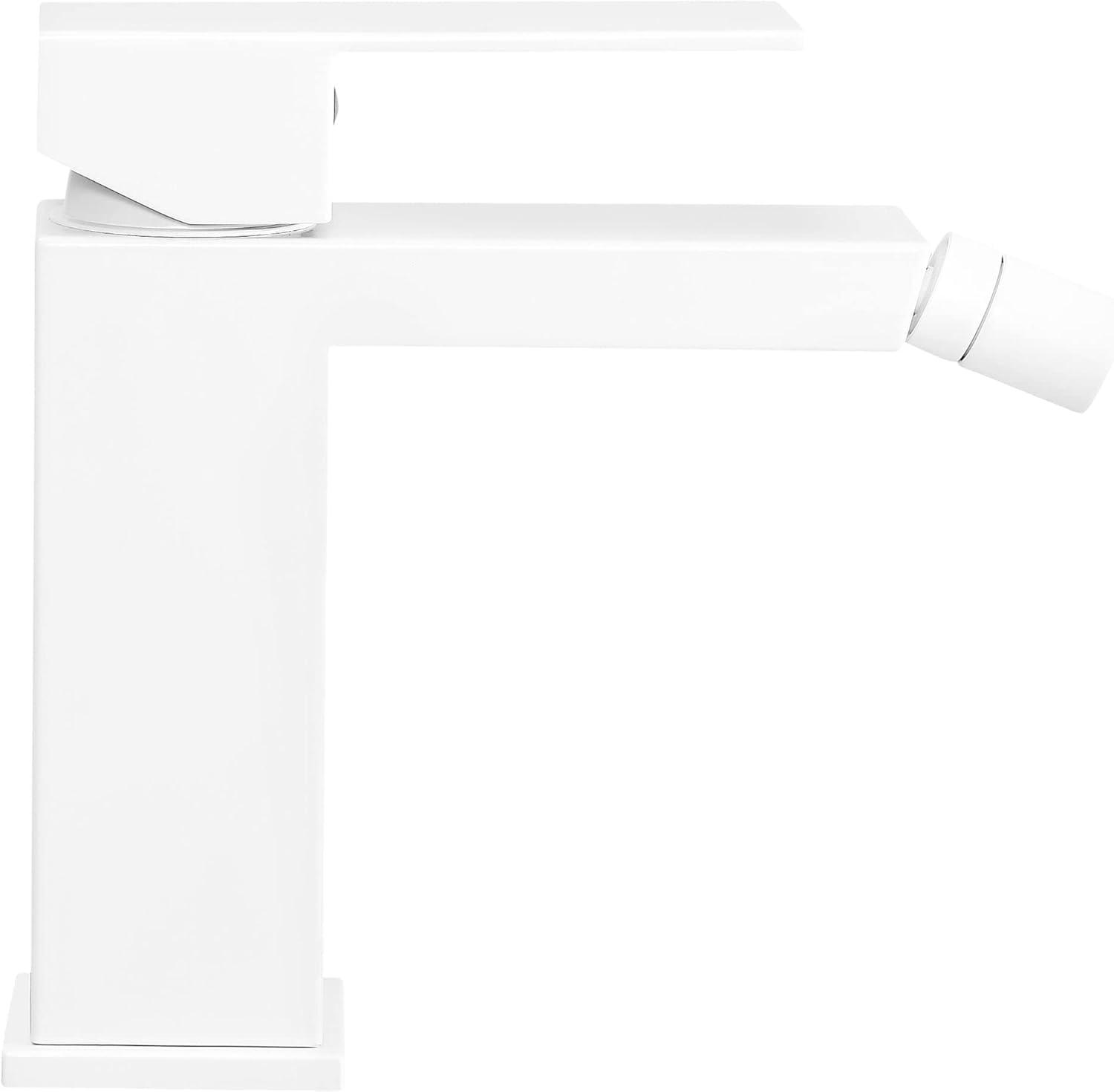 Concorde Bidet Faucet in Matte White