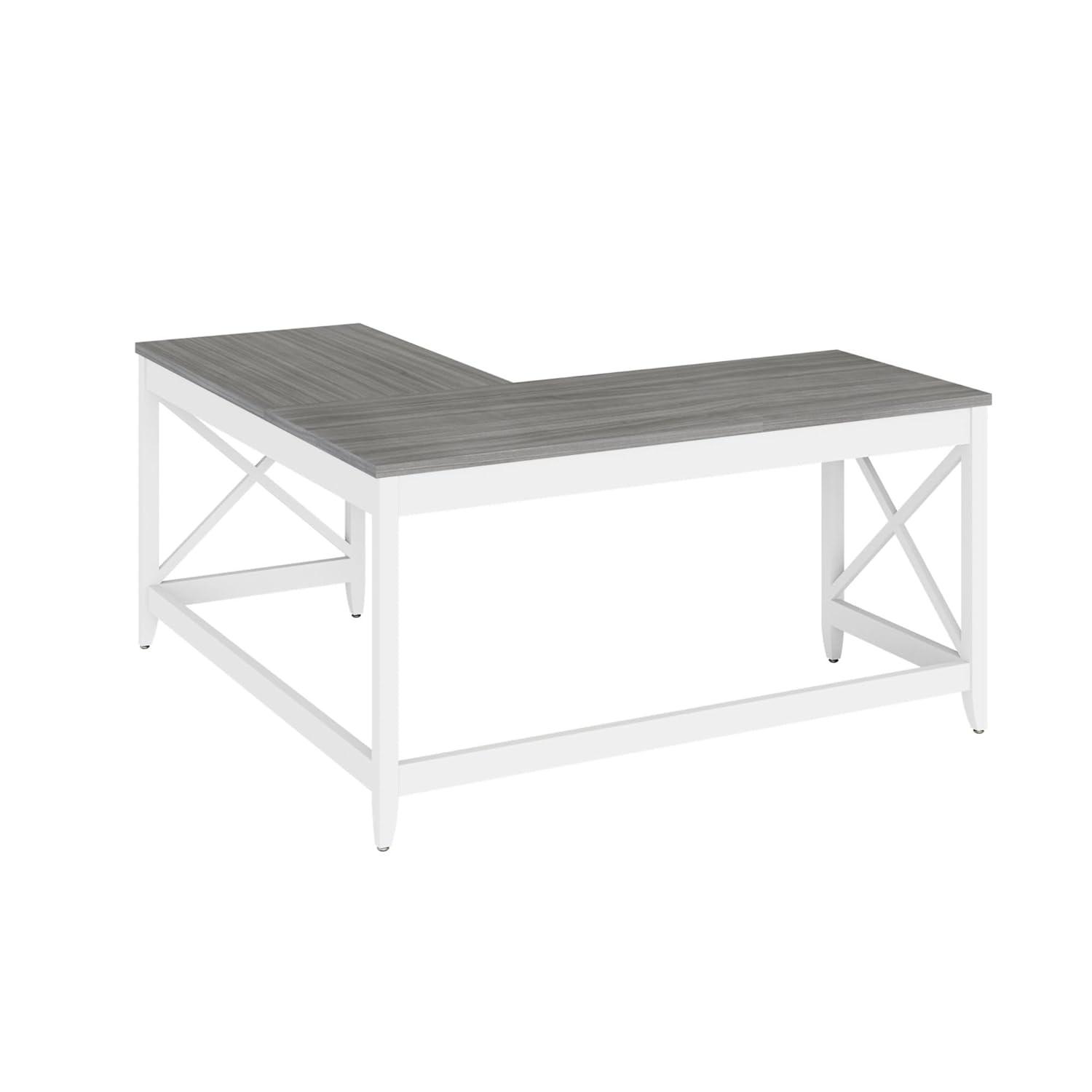 Workspace by Alera® L-Shaped Writing Desk