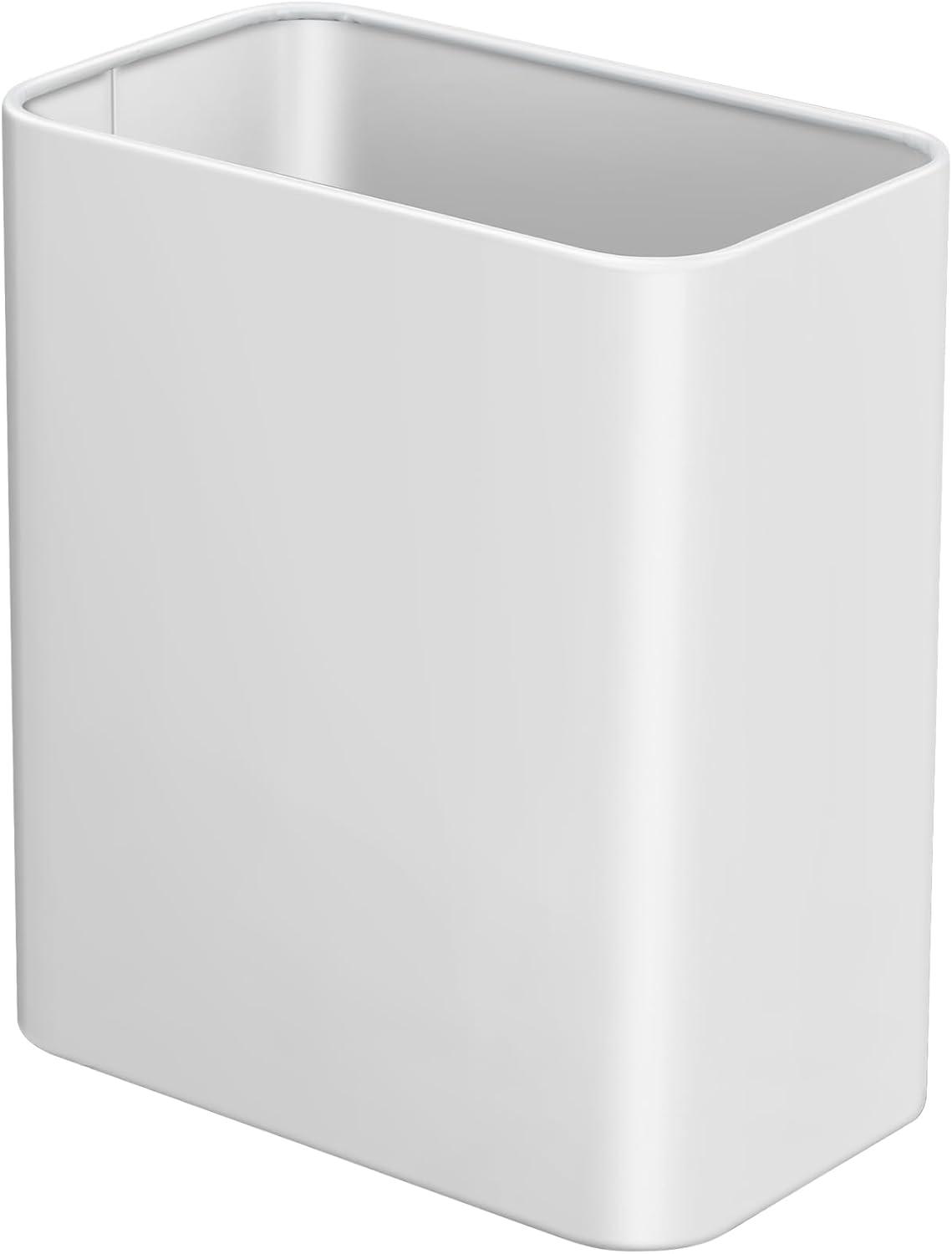 Stainless Steel Open-Top Trash Can - 2.1 Gallons