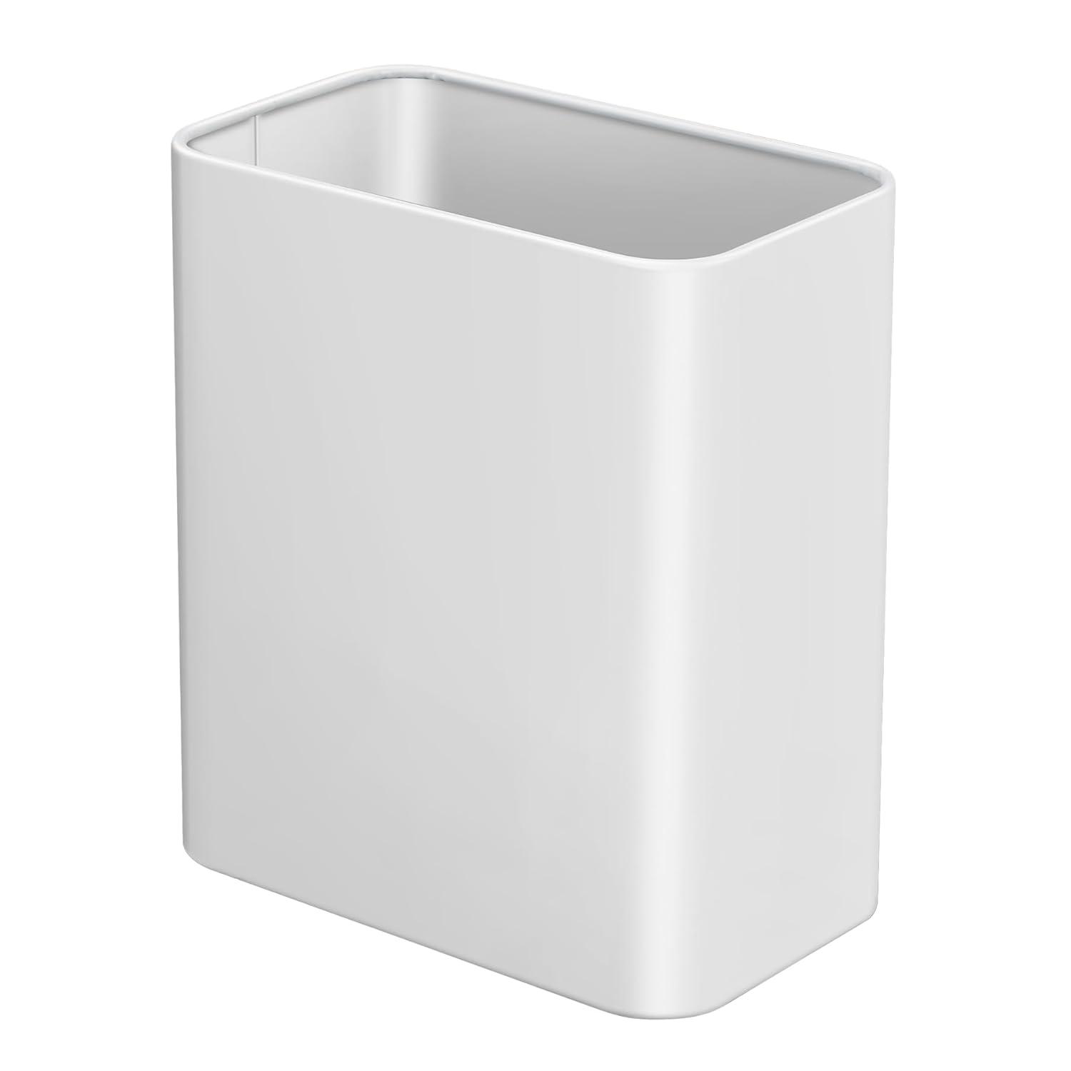 Stainless Steel Open-Top Trash Can - 2.1 Gallons