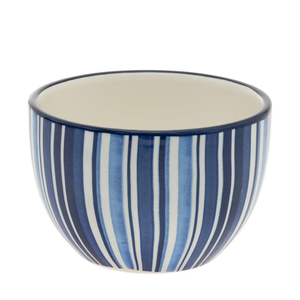 Boston International Ceramic Bowls Nesting Prep Serving Bowl Set, 3 Sizes, Agnetha