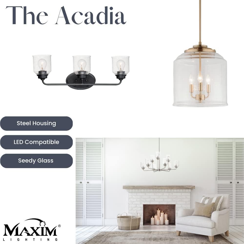 Maxim Lighting Acadia 3 - Light Pendant in  Black