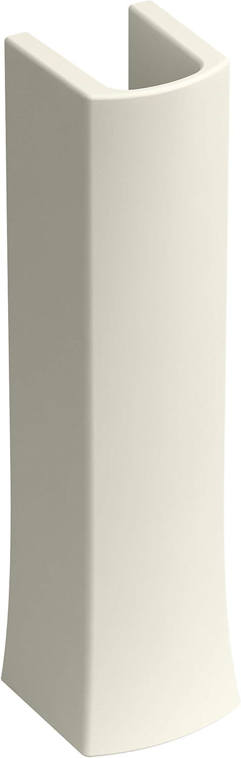 Kelston Contemporary Biscuit Pedestal Sink Base