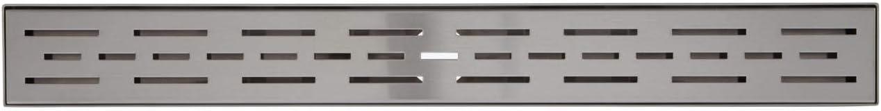Effendi Matte Black 32" Stainless Steel Linear Shower Drain