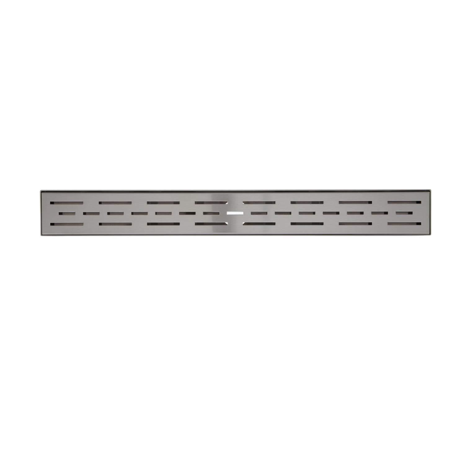 Effendi Matte Black 32" Stainless Steel Linear Shower Drain