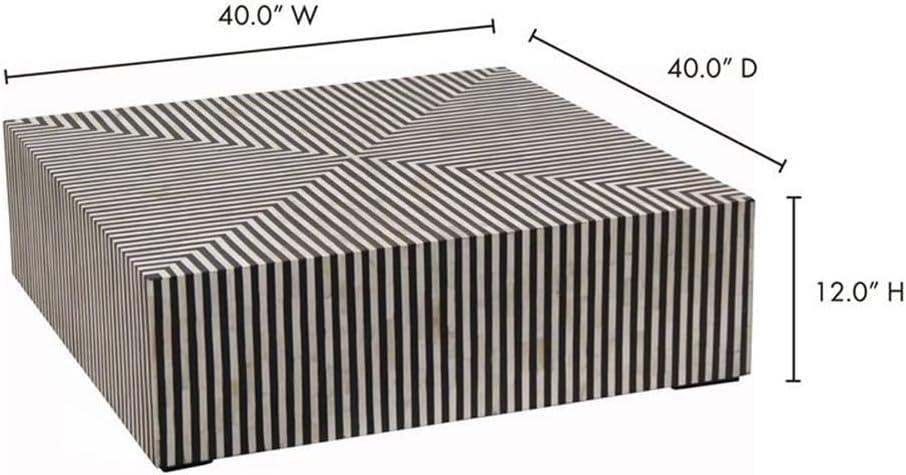 Trendyl Coffee Table - Black/White