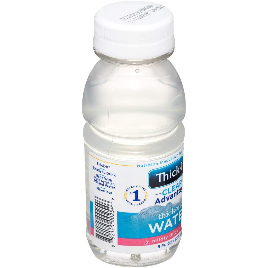 Thick-It Clear Advantage Thickened Water Unflavored 8 oz Bottle 24 Ct